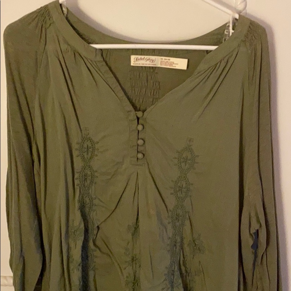 Faded glory blouse
